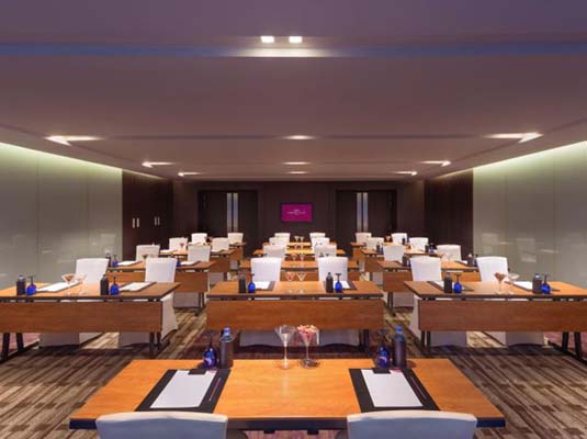 Hotel Crowne Plaza facilities: class room seating